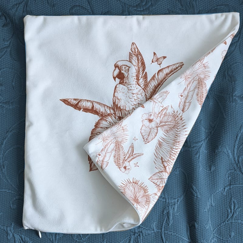 Housse de coussin velours doux "Évasion" – Image 3